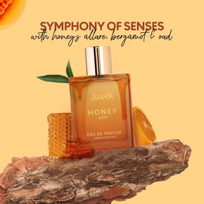 Juxek Honey Oud Perfume – Patchouli, Vanilla & Bergamot Blend