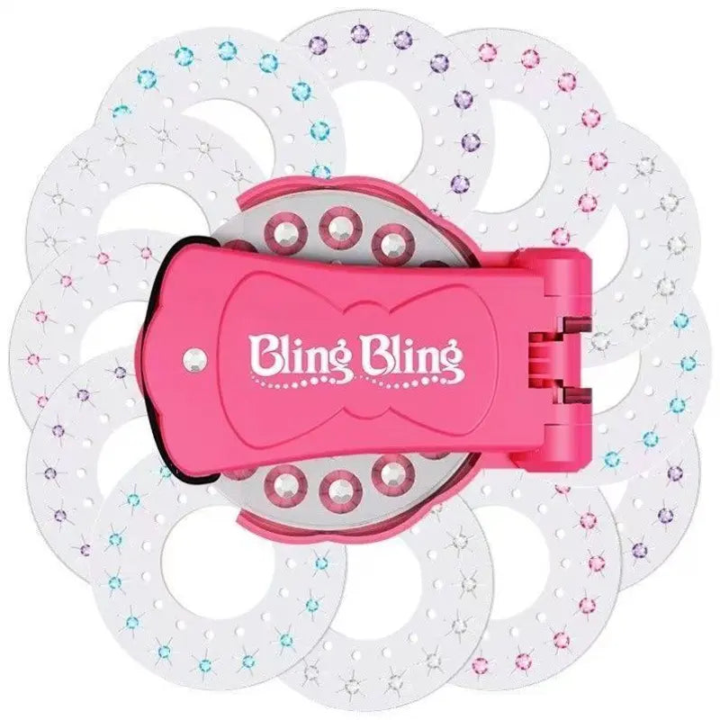 Glitter Diamond Hair Tool – Add 180 Sparkling Gems to Your Hair in Seconds, No Heat Needed!