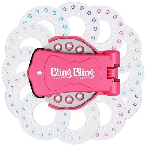 Glitter Diamond Hair Tool – Add 180 Sparkling Gems to Your Hair in Seconds, No Heat Needed!