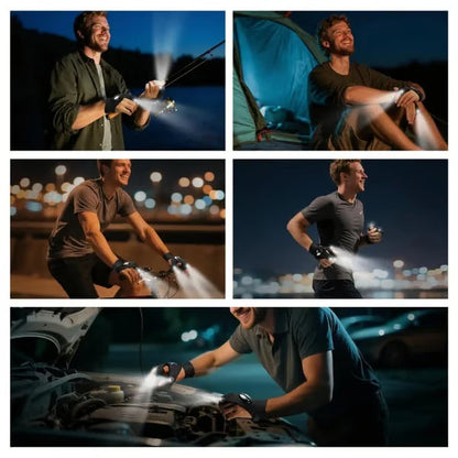 LED Flashlight Waterproof Gloves🧤💡🔧(Maintenance, Exploration, Emergency Lighting)