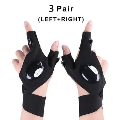 LED Flashlight Waterproof Gloves🧤💡🔧(Maintenance, Exploration, Emergency Lighting)