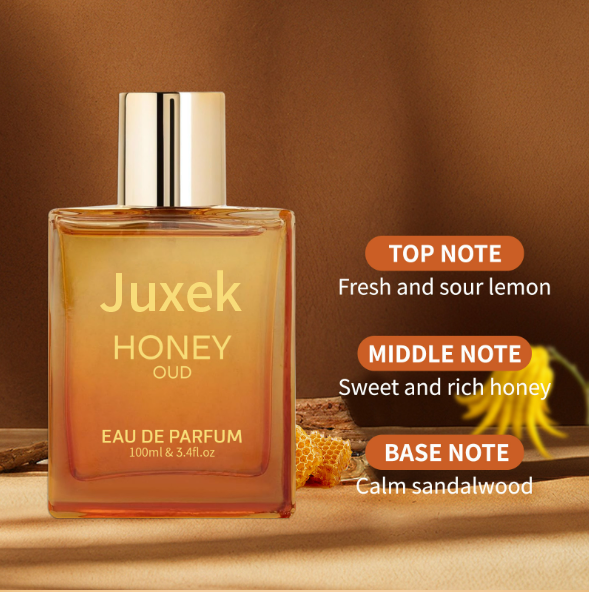 Juxek Honey Oud Perfume – Patchouli, Vanilla & Bergamot Blend