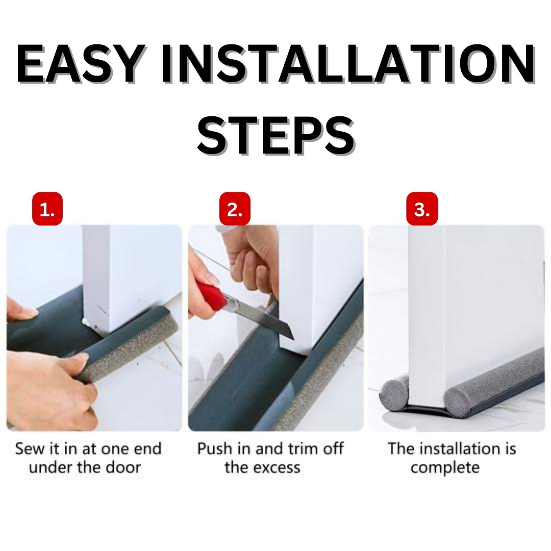 💥Hot Sale 48% OFF💥Door Bottom Seal Strip Stopper- 🎁Buy 2 Get 1 Free