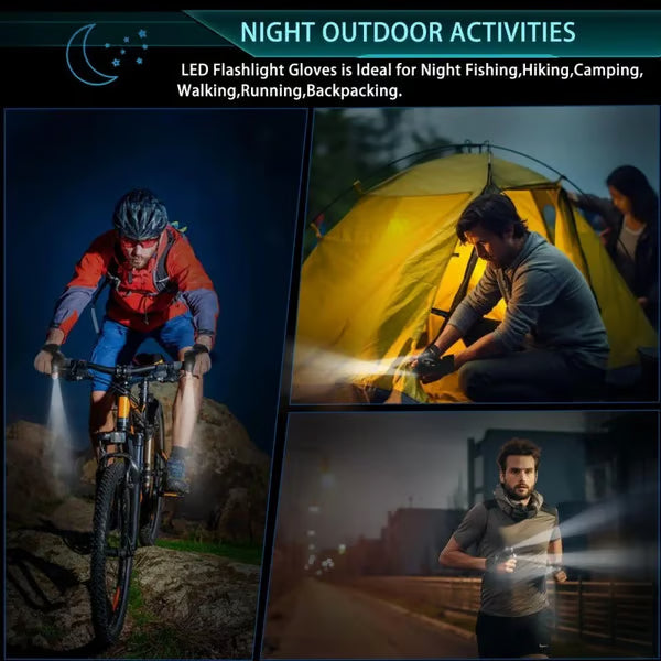 LED Flashlight Waterproof Gloves🧤💡🔧(Maintenance, Exploration, Emergency Lighting)